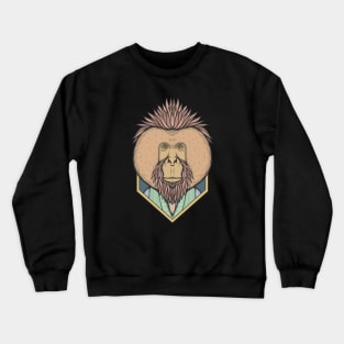 Bornean Orangutan Crewneck Sweatshirt